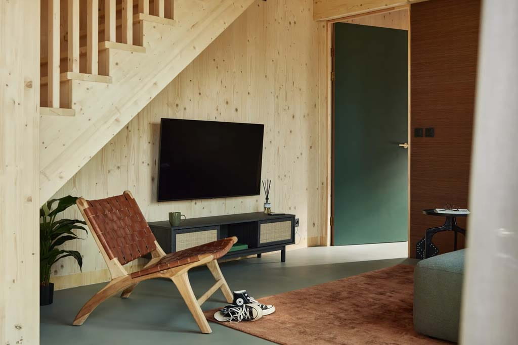 Woonkamer van de 6-persoons Zwembad Villa
